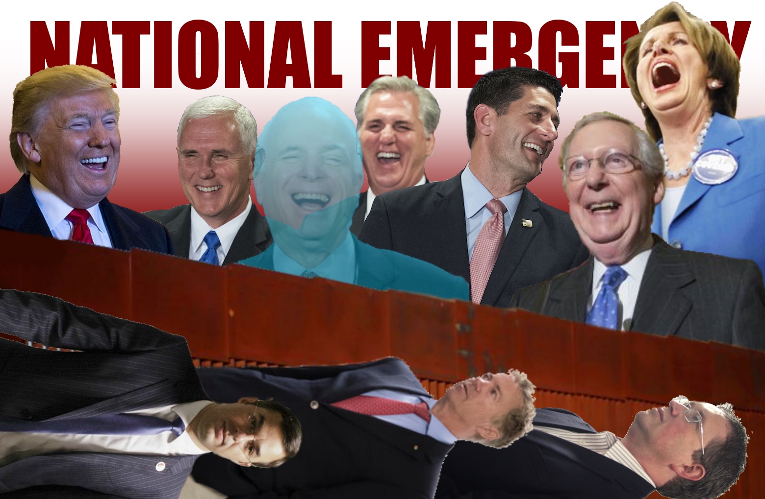 Over my cold, dead, political body…