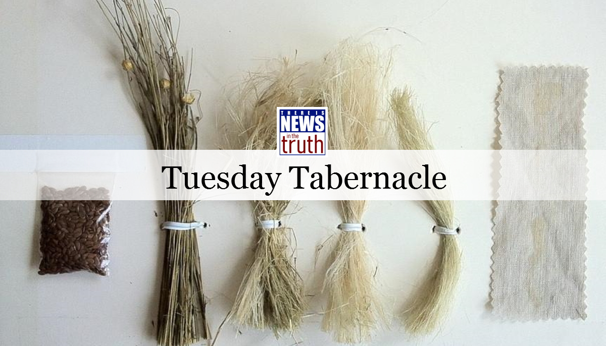 Exodus 27:18 Fine twined linen…