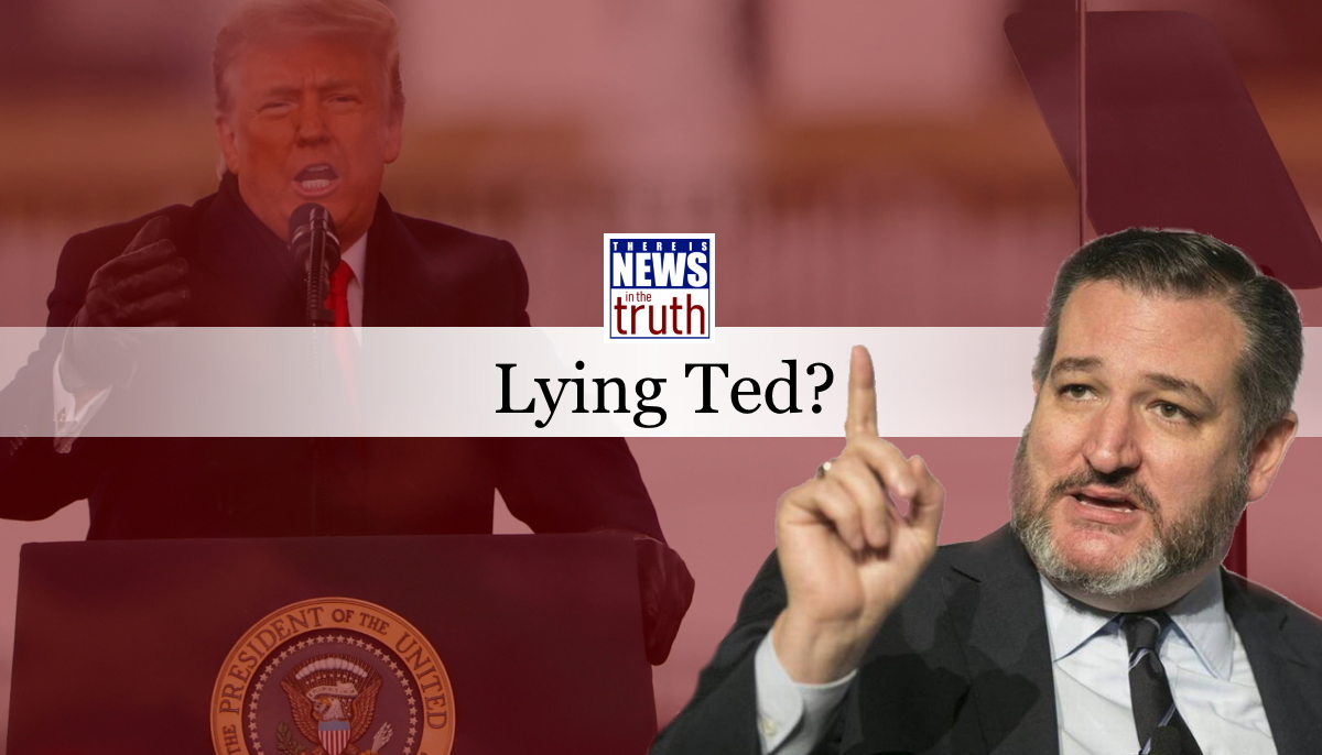 Lying Ted? Unbelievable!